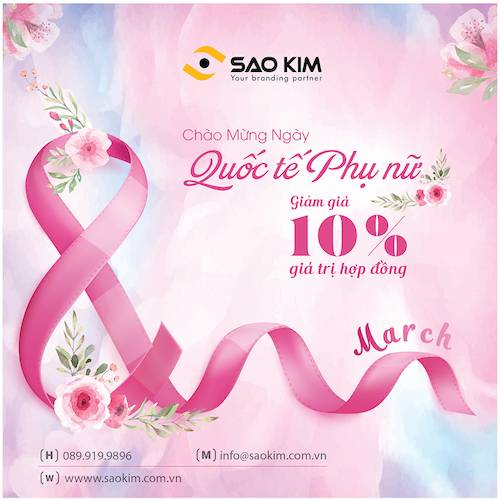 Khuyen mai 8/3/2019 tu sao kim
