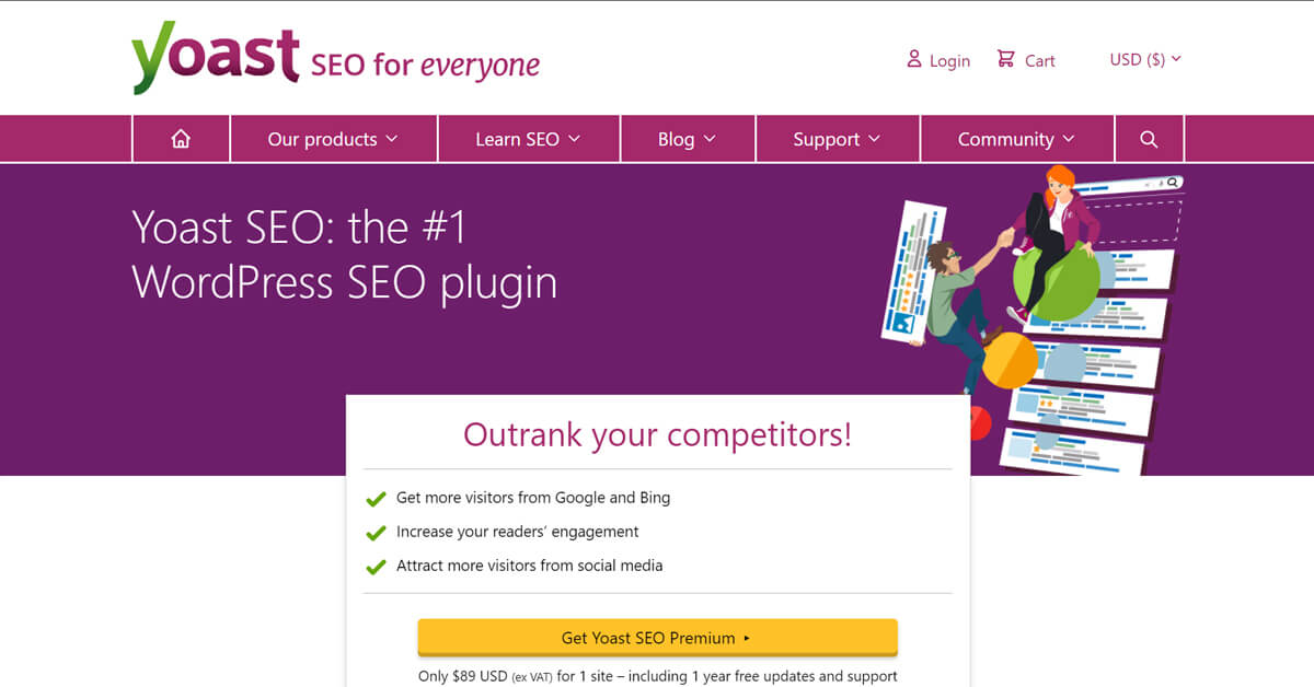 Công cụ hỗ trợ viết bài chuẩn SEO: Yoat SEO