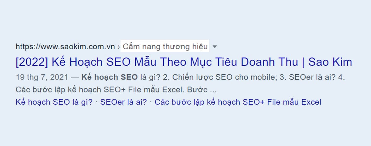 Tiêu chí viết bài chuẩn SEO: URL thân thiện