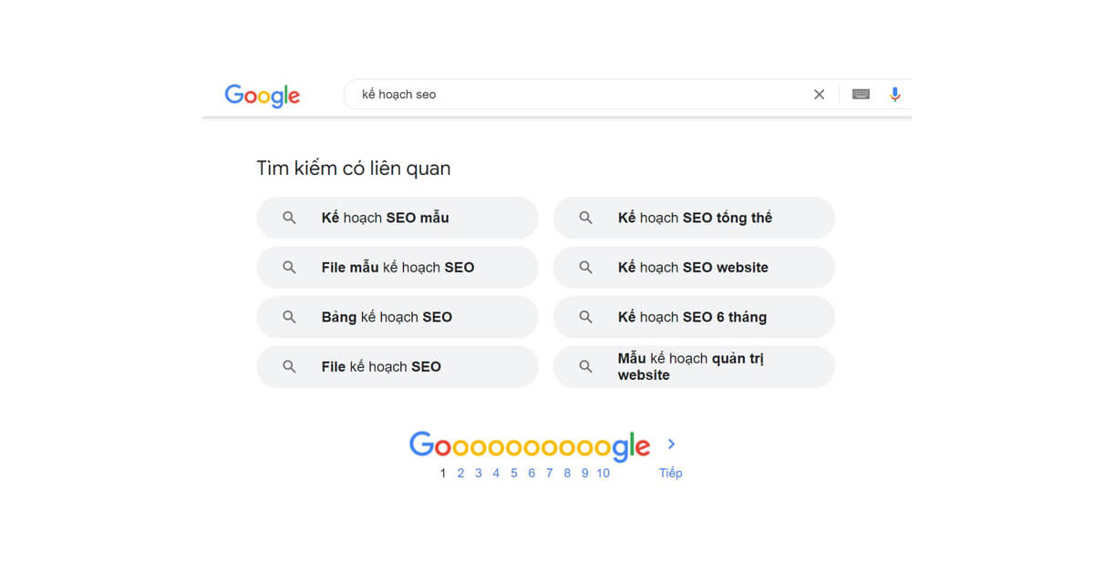 Tìm từ khóa LSI để viết bài chuẩn SEO