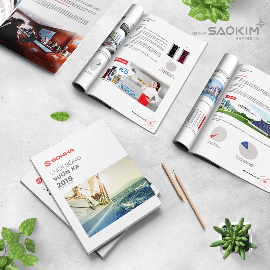 Lưu ý khi thiết kế báo cáo thường niên để tạo dựng hình ảnh cho doanh nghiệp