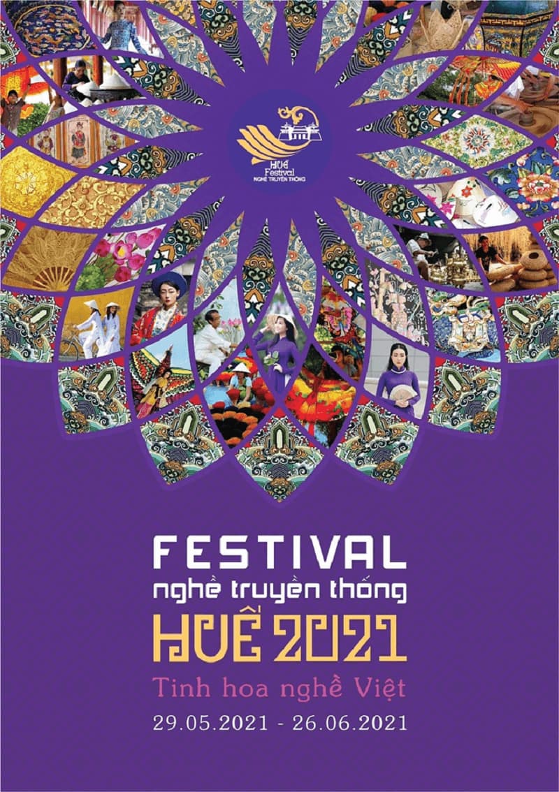 Hình ảnh quảng bá Festival nghề truyền thống Huế 2021
