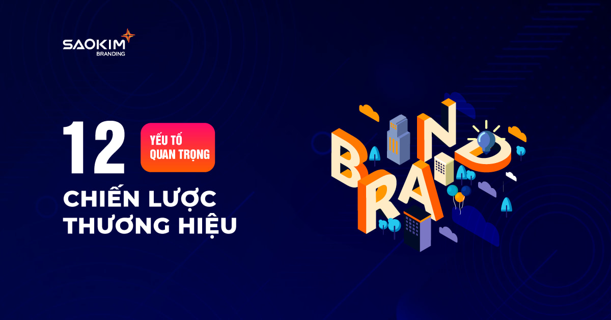 12 Yếu tố quan trọng của chiến lược thương hiệu