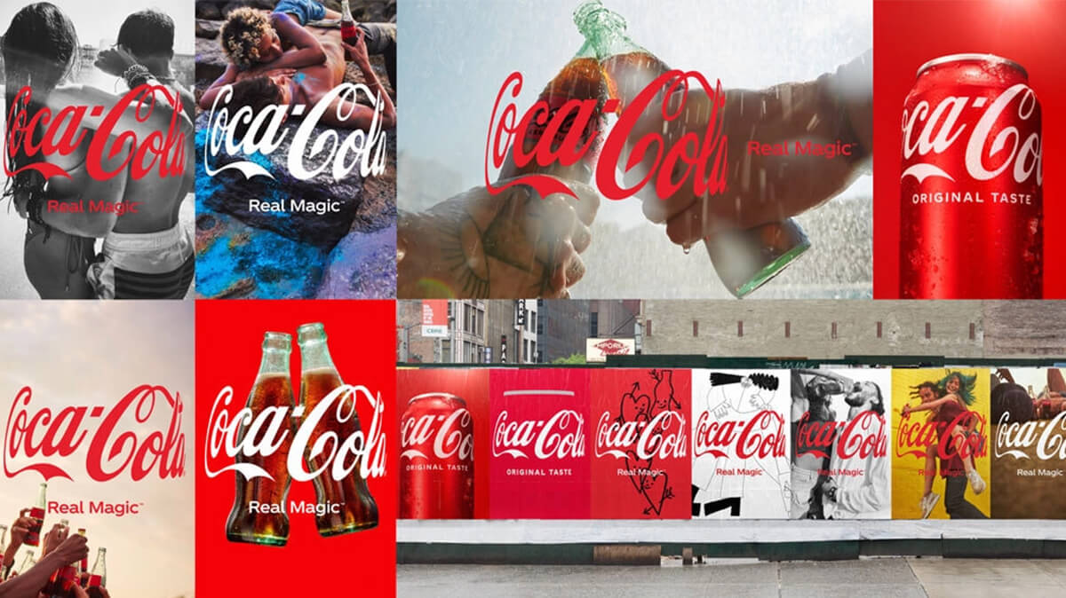 Logo “Hug” của Coca- Cola