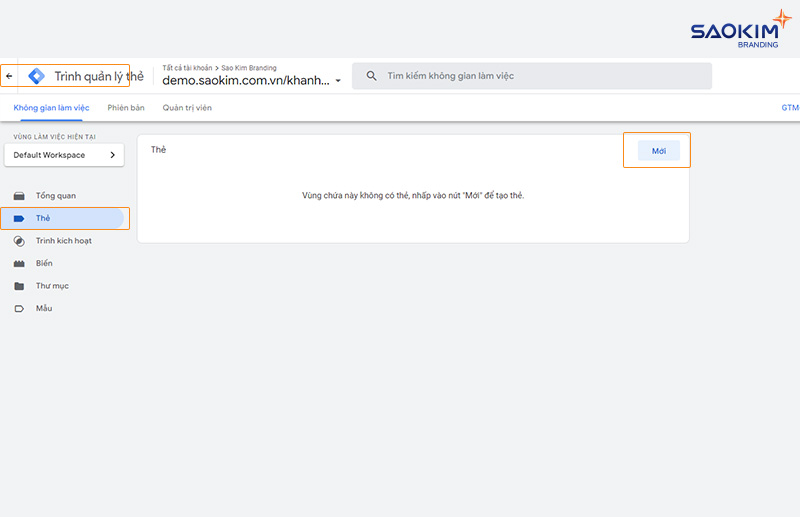 Tạo thẻ mới Cài đặt chuyển đổi điền Form bằng Google Tag Manager - Tạo thẻ mới