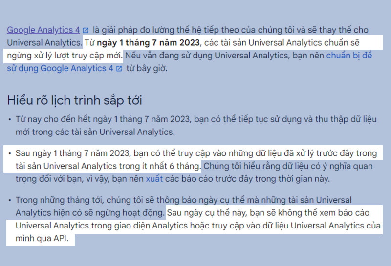 Google thông báo nên cài đặt Google Analytics 4 ngay Google thông báo nên cài đặt Google Analytics 4 ngay