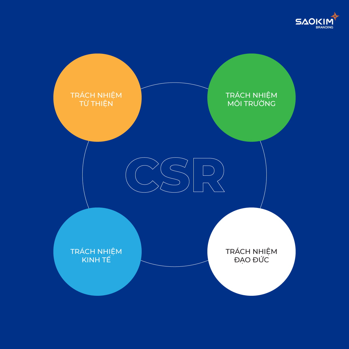 4 Lĩnh vực của CSR