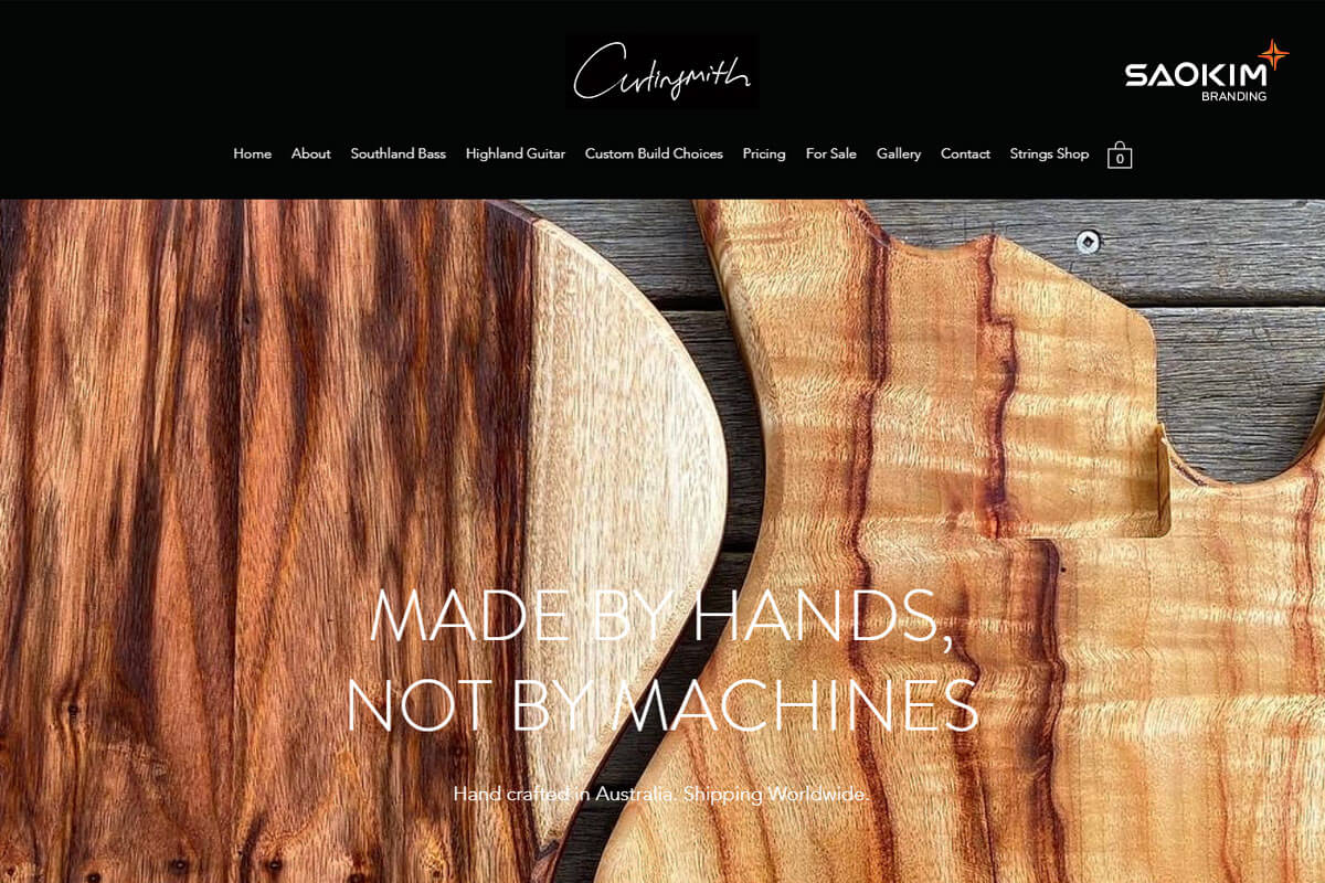 Ví dụ thực tiễn thu hút, xác định thị trường mục tiêu của Curtin Smith Guitars