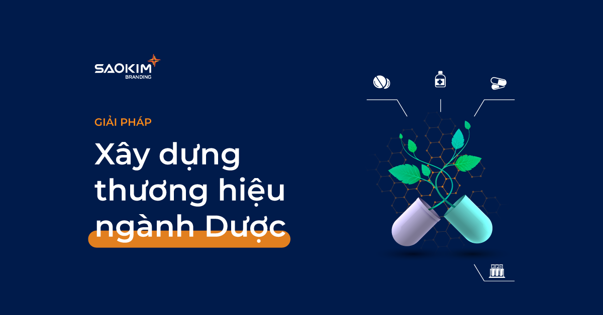 Giải pháp xây dựng thương hiệu<br>ngành Dược
