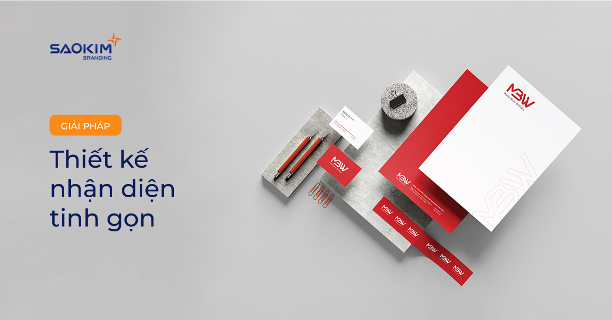 Giải pháp thiết kế nhận diện tinh gọn