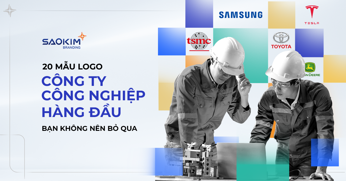 20 mẫu logo công ty công nghiệp hàng đầu