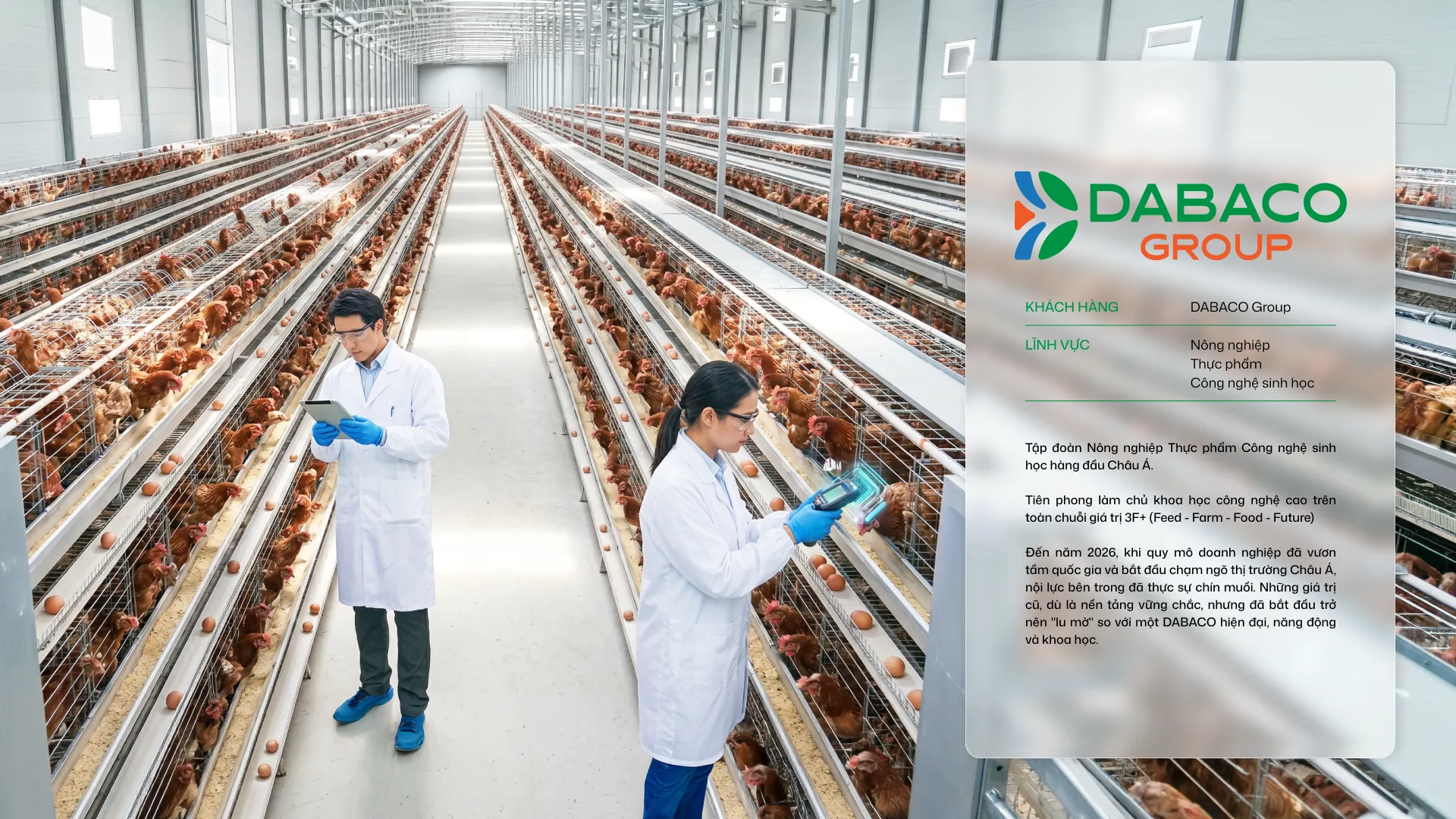Tái định vị thương hiệu Dabaco Group